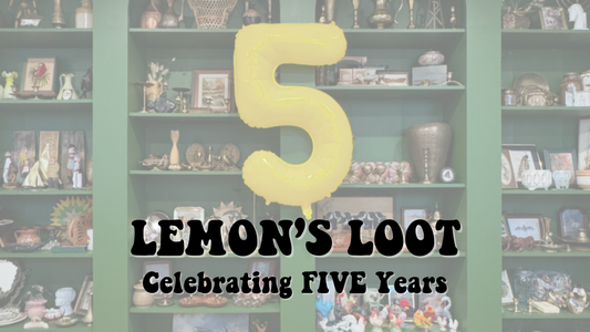 Celebrating FIVE Years in business with Lemon's Loot