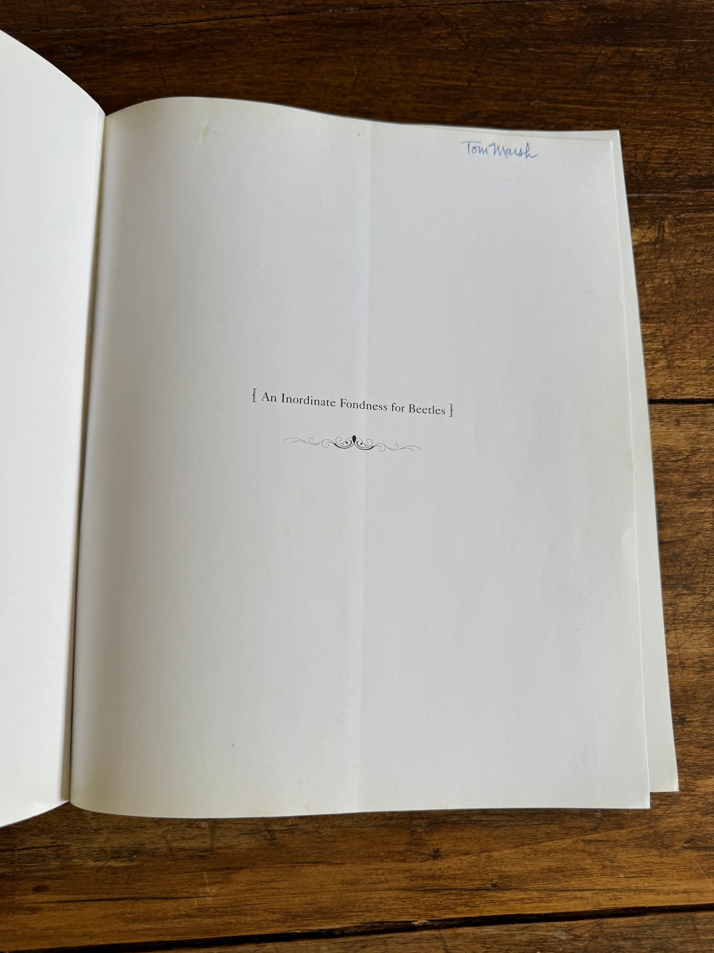 An Inordinate Fondness for Beetles Book by Evans and Bellamy 2000 - Printed in PR China