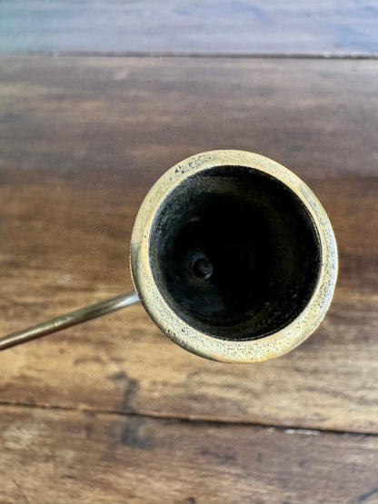Miniature Brass Snuffer with Simple Twist Handle - B