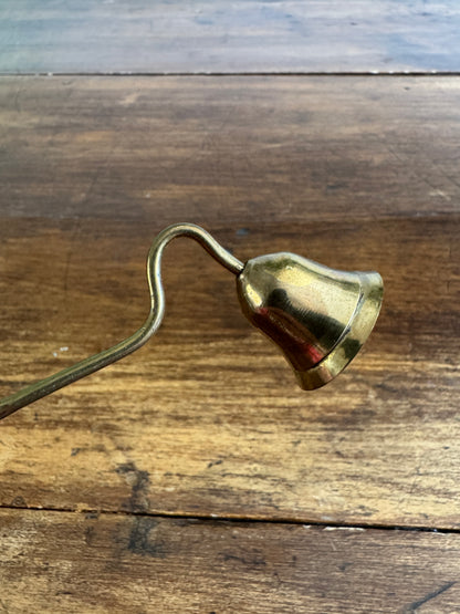Miniature Brass Snuffer with Simple Twist Handle - B