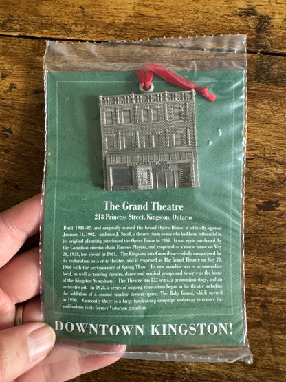 PICK ONE: Kingston Pewter Ornaments of Local Landmarks