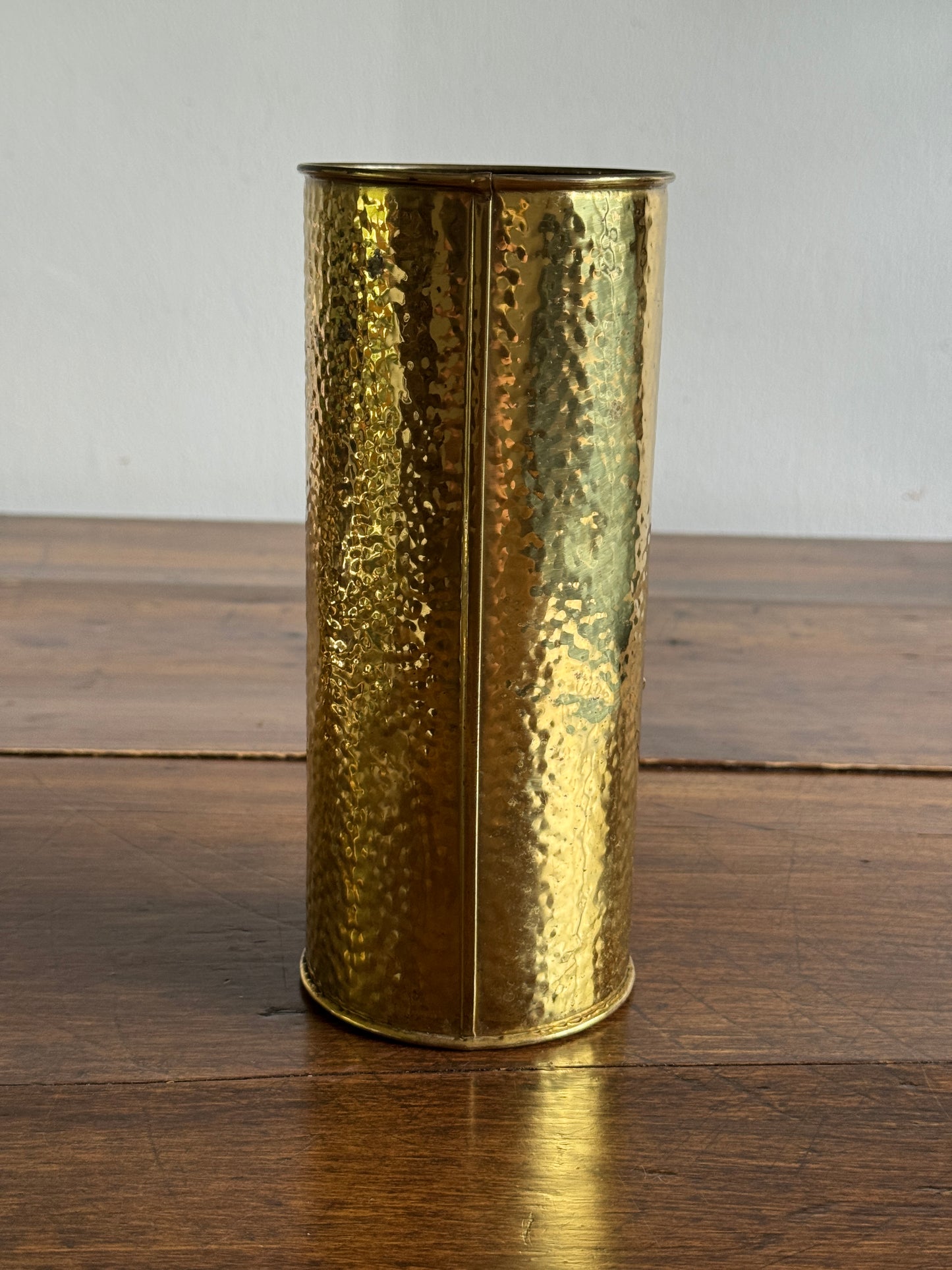 Vintage Brass Long Match Holder - Lombard England