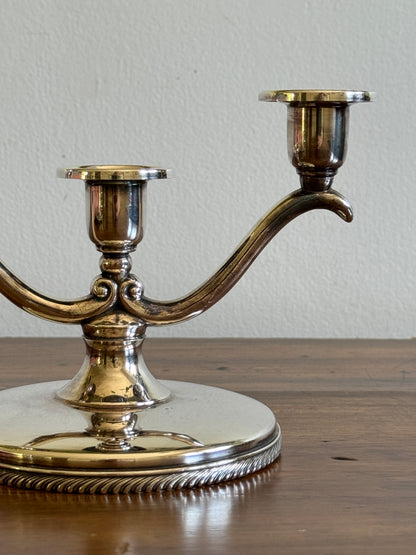Vintage Silver Plated Candelabra by Wm. A. Rogers - Made in Canada