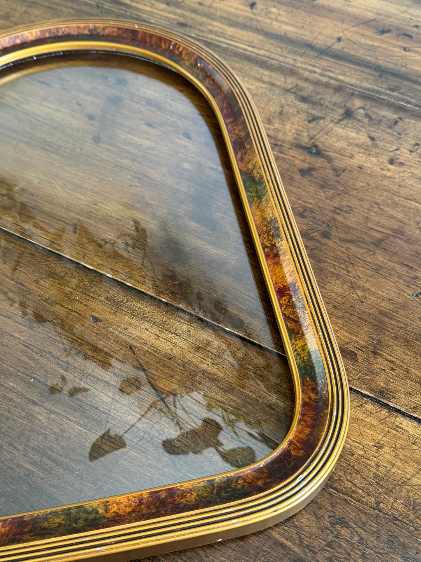 PICK ONE - Antique Photo Frame with Original Curved Glass Fronts