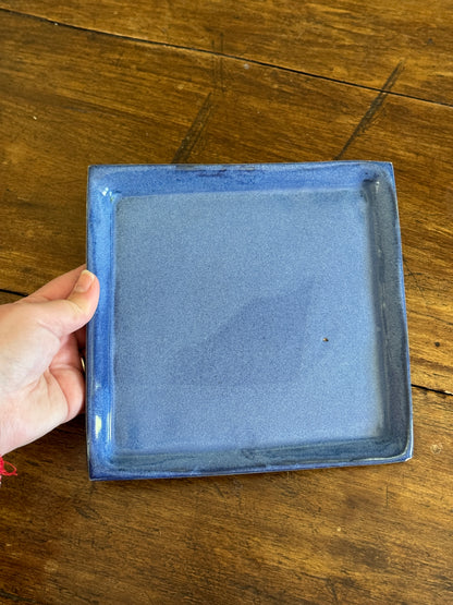 Pick One: Hand Crafted Pottery Mixed Blue Plates