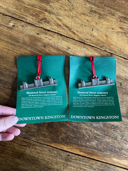 PICK ONE: Kingston Pewter Ornaments of Local Landmarks