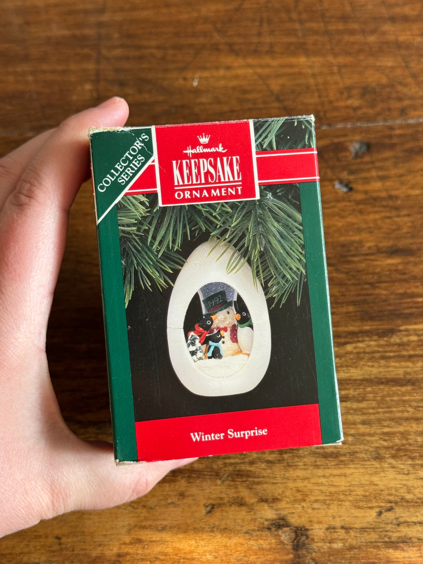 PICK ONE Penguin Ornament by Hallmark Collector's Series 1989, 1990, 1991 or 1992