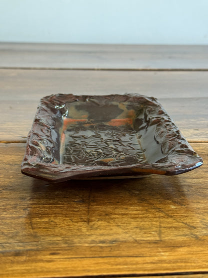 Small Star Tray with Organic Shape and Texture