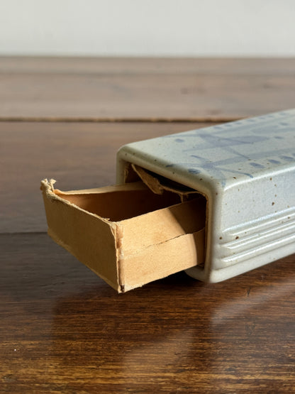 Ceramic Match Box Cover/Holder for Larger Boxes of Matches