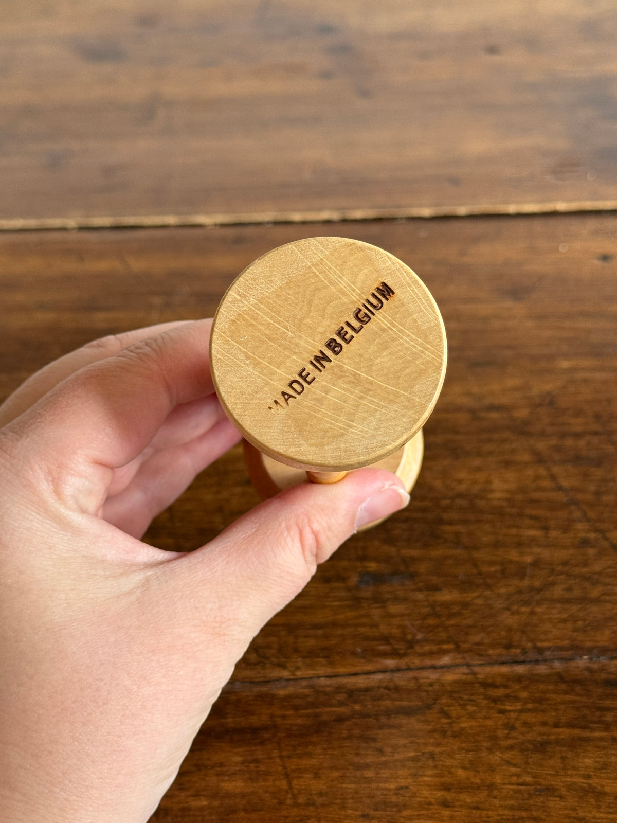 Wood and Glass Game Timer - Made in Belgium