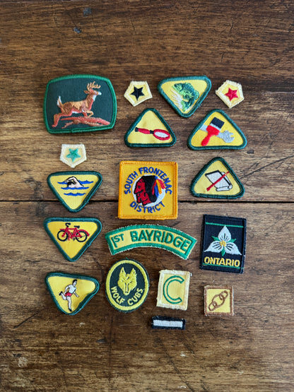 Mixed Lot of Embroidered Patches