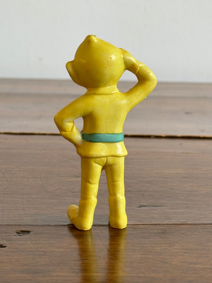 Vintage Cheery Yellow Pixie Elf Figurine