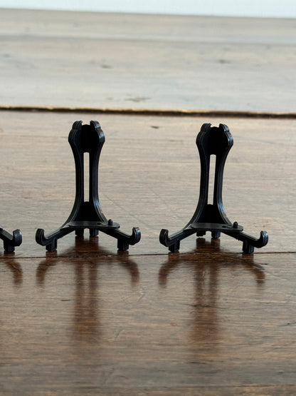 Set of Four Plastic Mini Stands