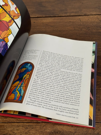 Contemporary Stained Glass Book Portfolio of Canadian Work - Joel Russ and Lou Lynn