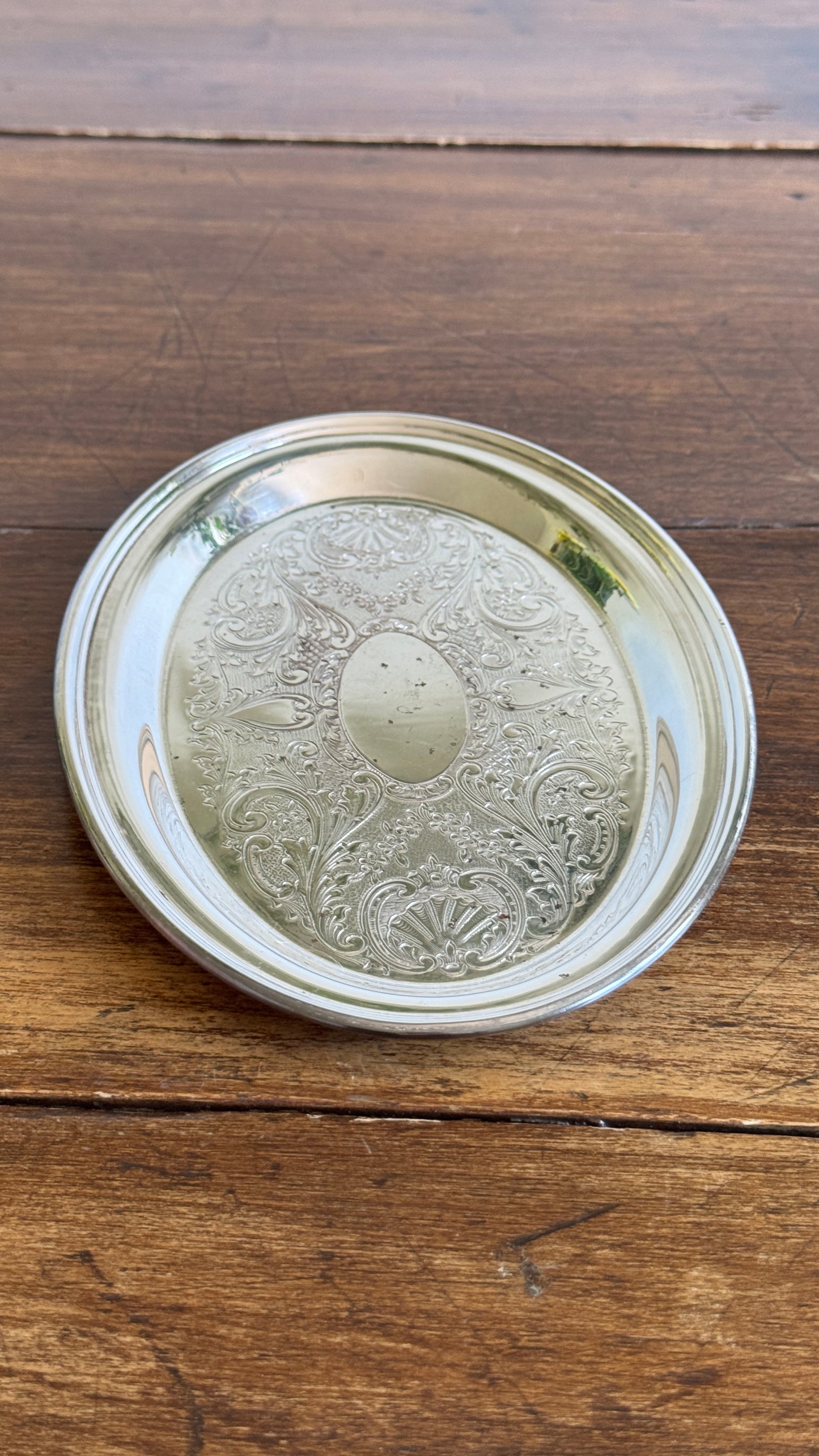 Small Oval Silver Trinket Dish - Silverware Products