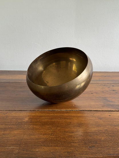 Brass Vase for Hanging - Rounded Point Brass Planter Pot