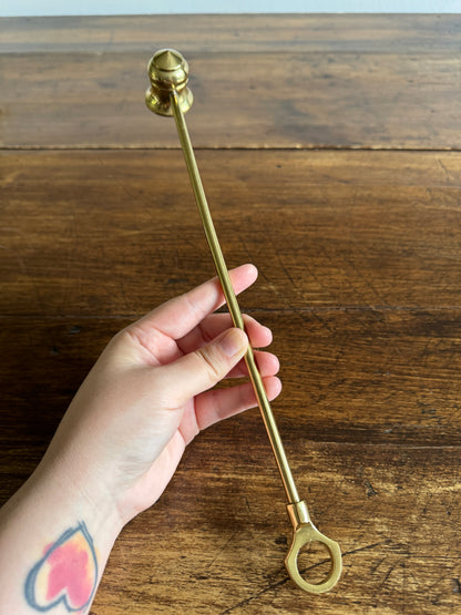 Brass Candle Snuffer Made in England
