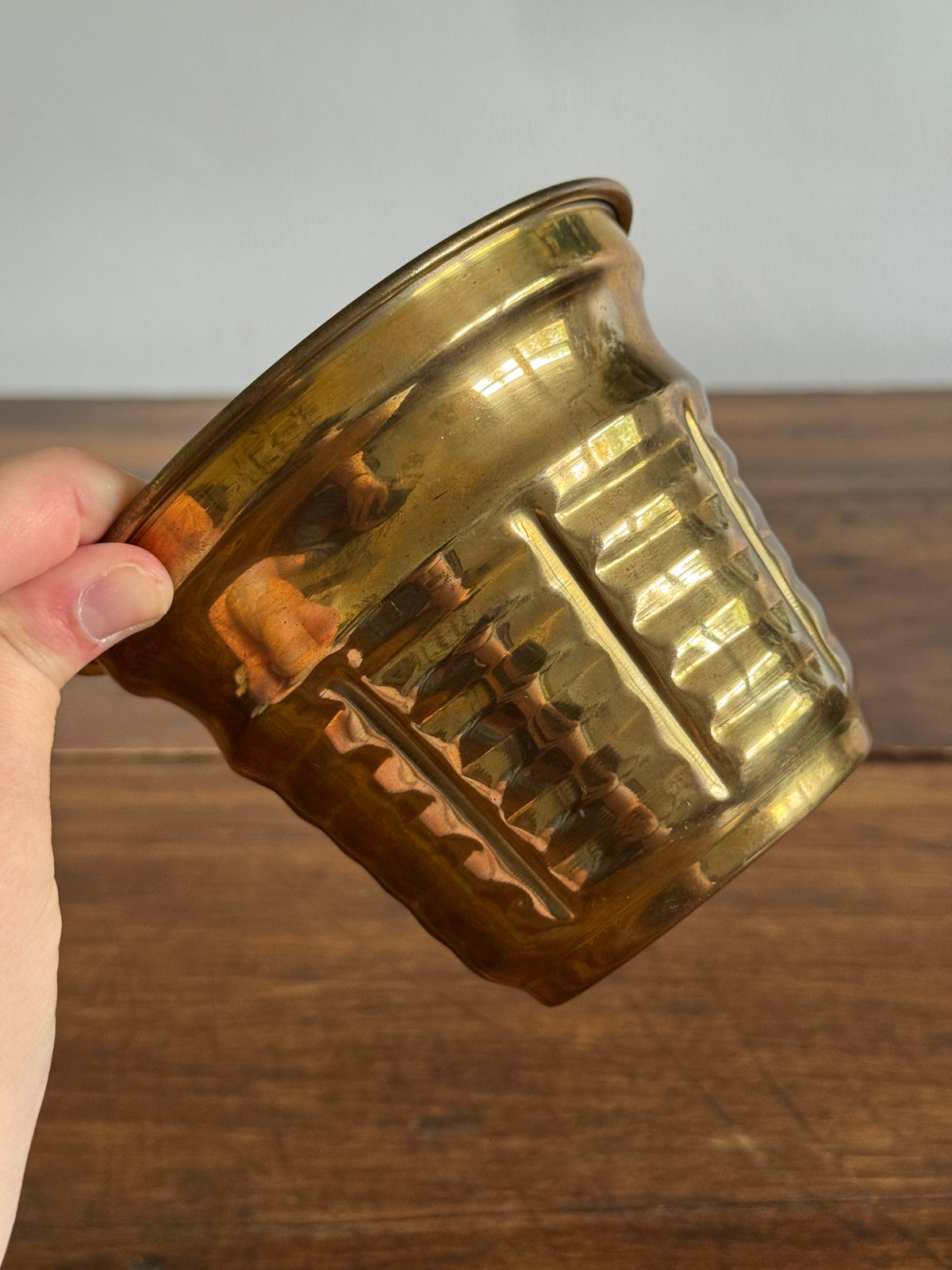Small Brass Planter Pot - Made in India