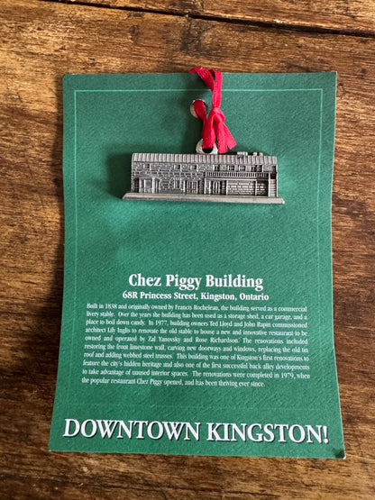 PICK ONE: Kingston Pewter Ornaments of Local Landmarks