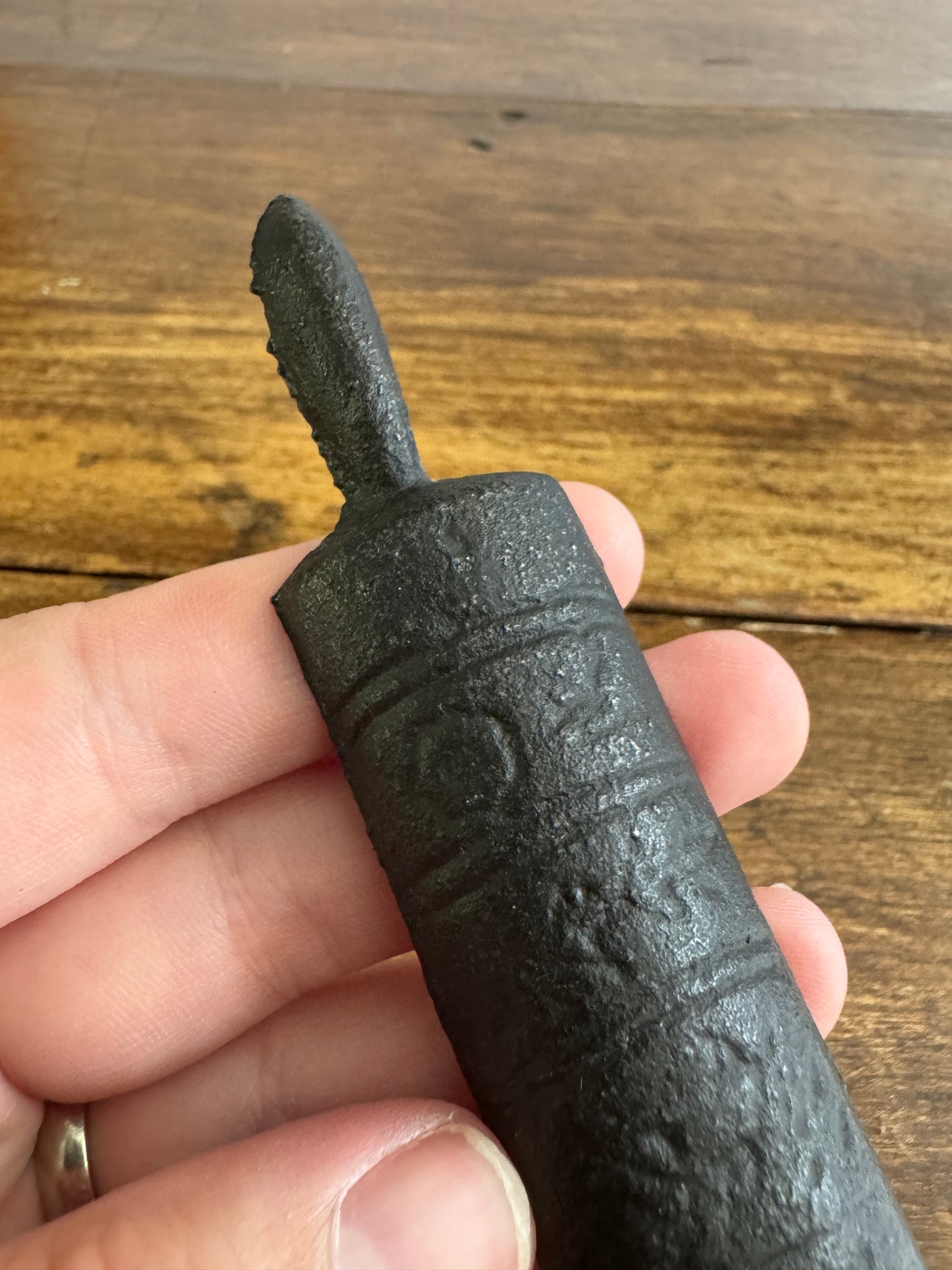 Mini Metal Rolling Pin Wall Hanging