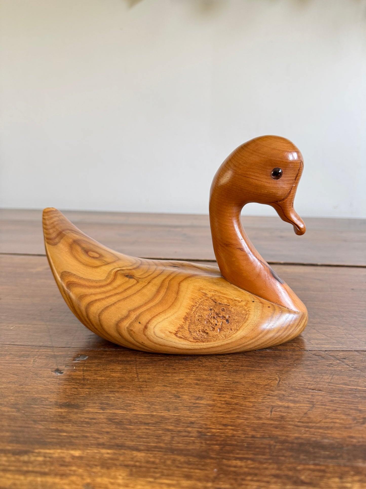 Vintage Wood Duck Decoy by Noble A. Needham - #930 Old Squaw Duck