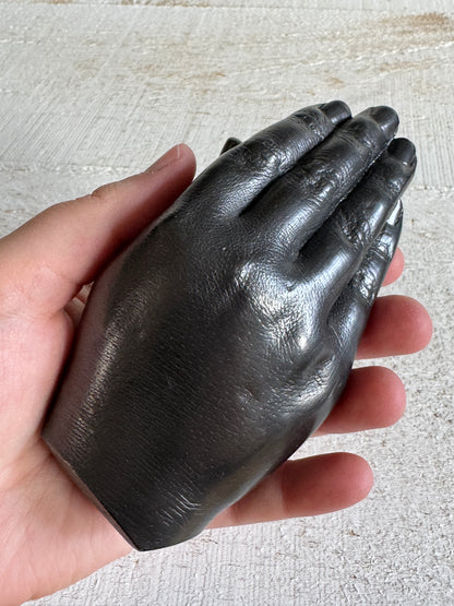 2004 Vintage Graphite Writing Hang - Open Hand Graphic Sculpture by Batle Studio