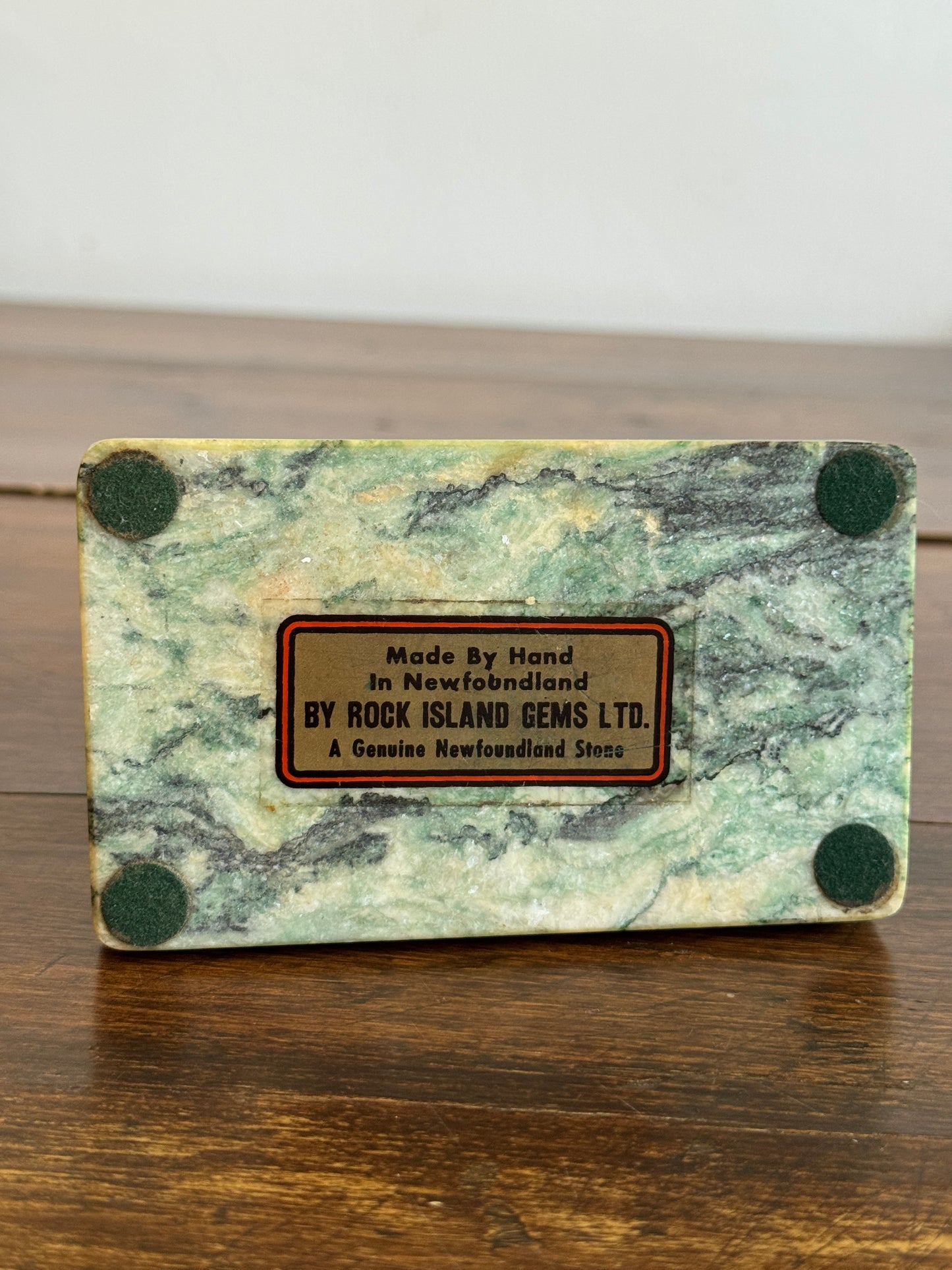 Hand Crafted Newfoundland Stone Holder
