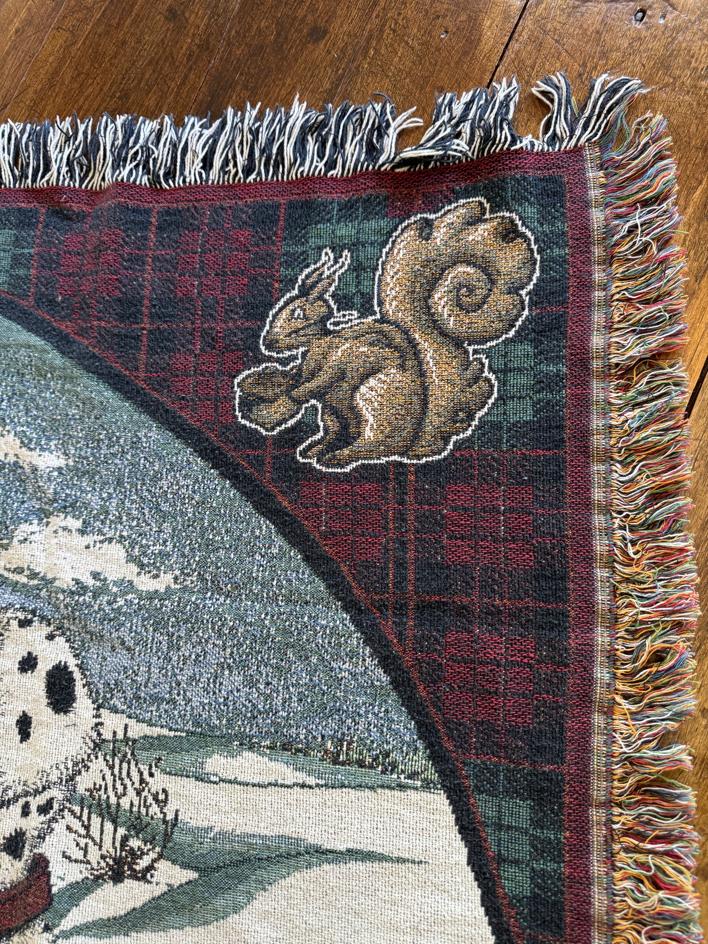 Vintage 101 Dalmatians Disney Tapestry Throw Blanket