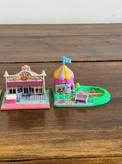 Mixed Lot of Empty Polly Pocket Houses - No Dolls