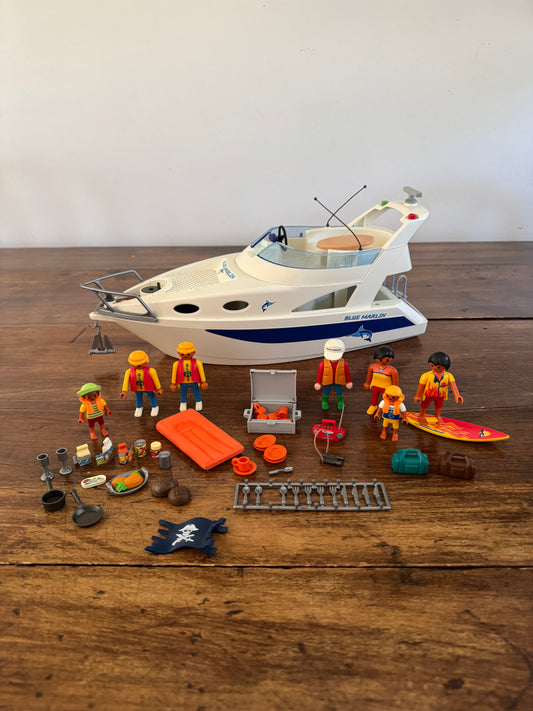 Playmobil Blue Marlin Boat Set