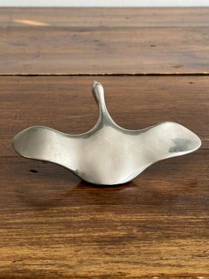 Vintage Hoselton Aluminum Bird in Flight Sculpture