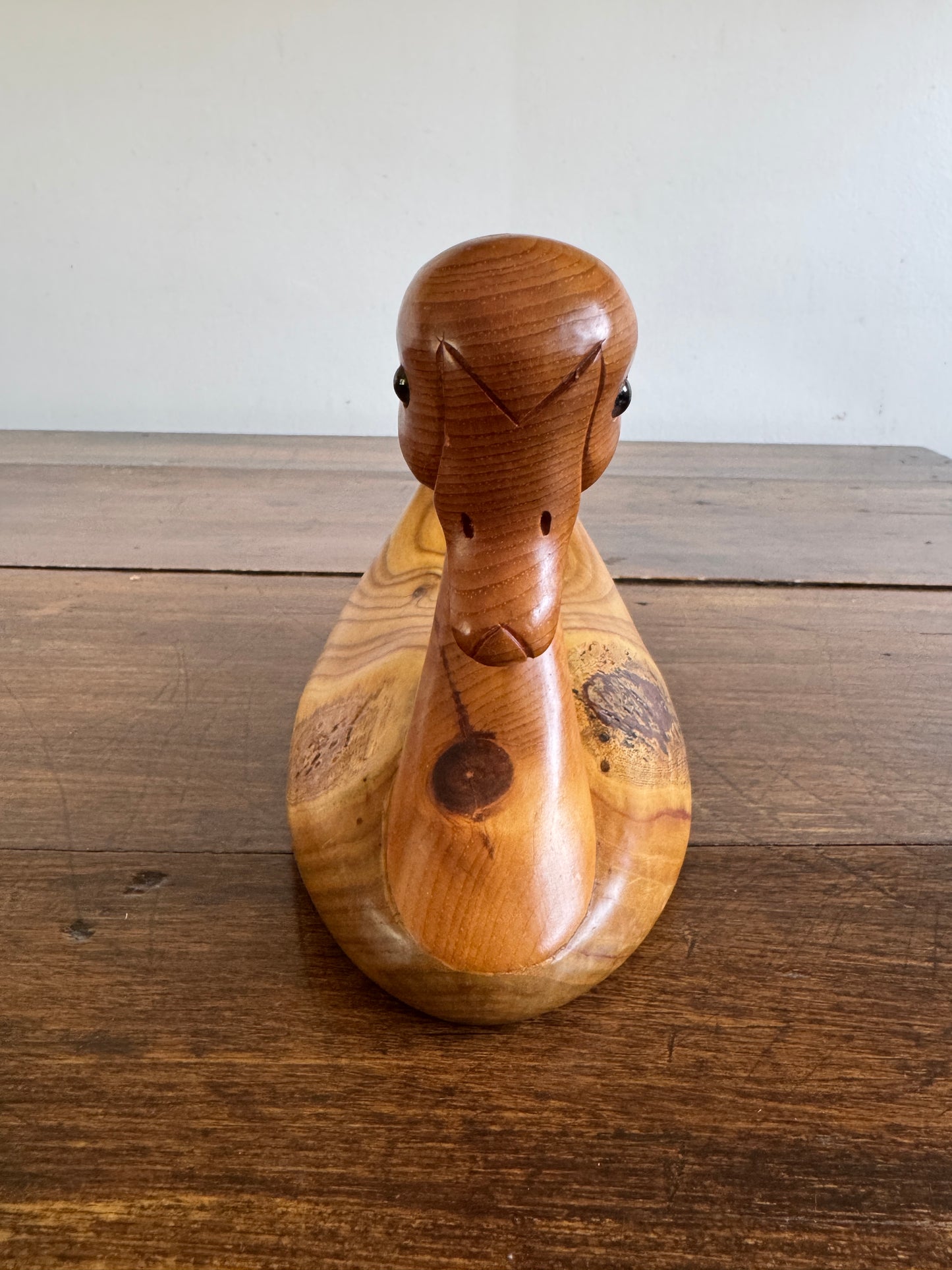 Vintage Wood Duck Decoy by Noble A. Needham - #930 Old Squaw Duck