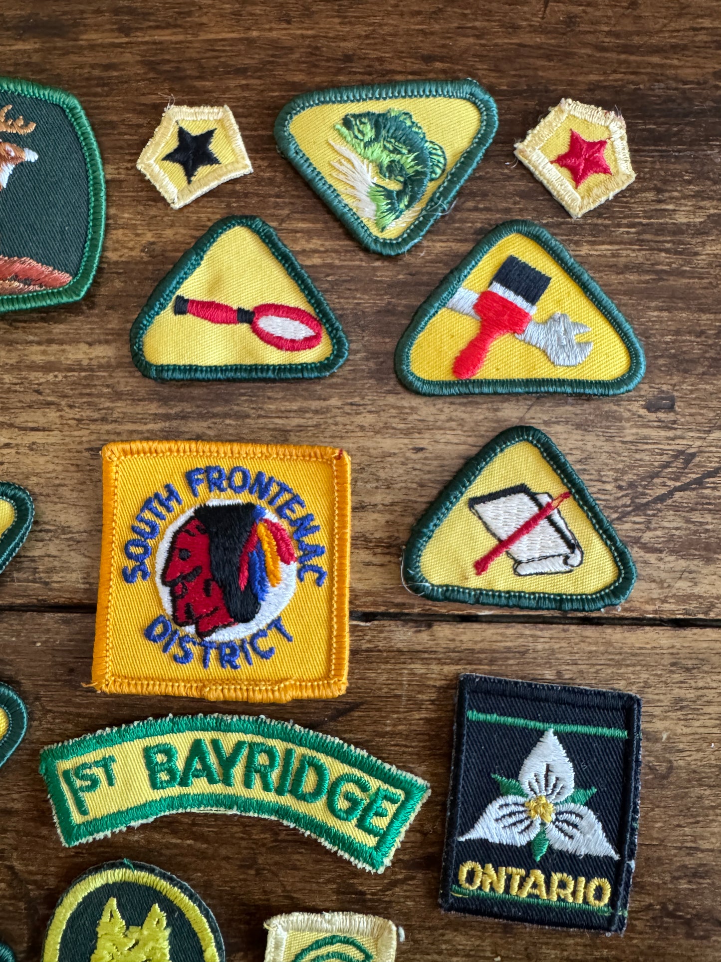 Mixed Lot of Embroidered Patches