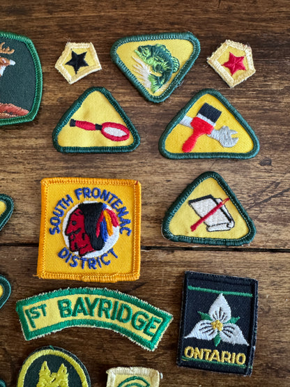 Mixed Lot of Embroidered Patches