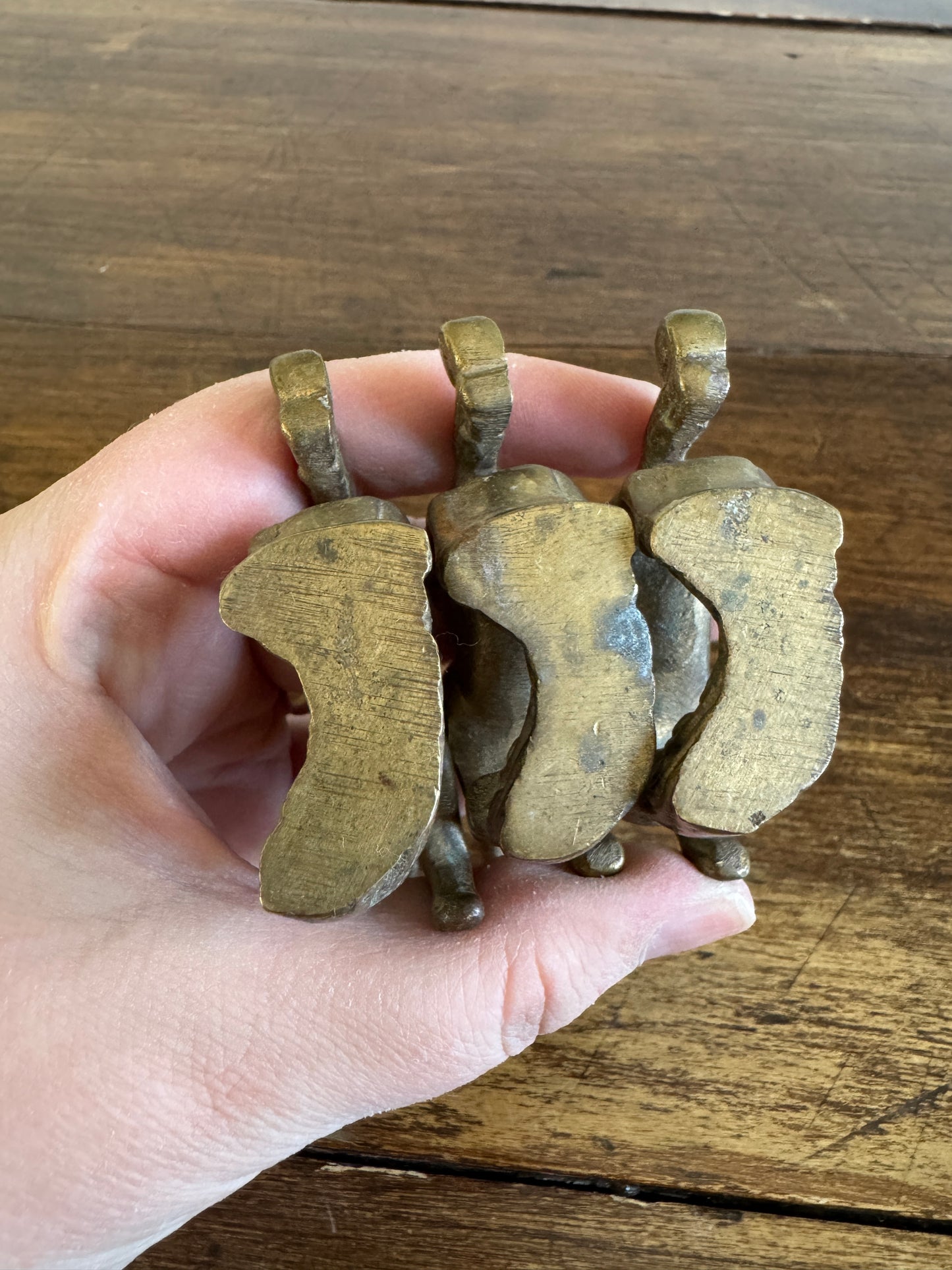 SINGLE Vintage Brass Unicorn Small Figurines