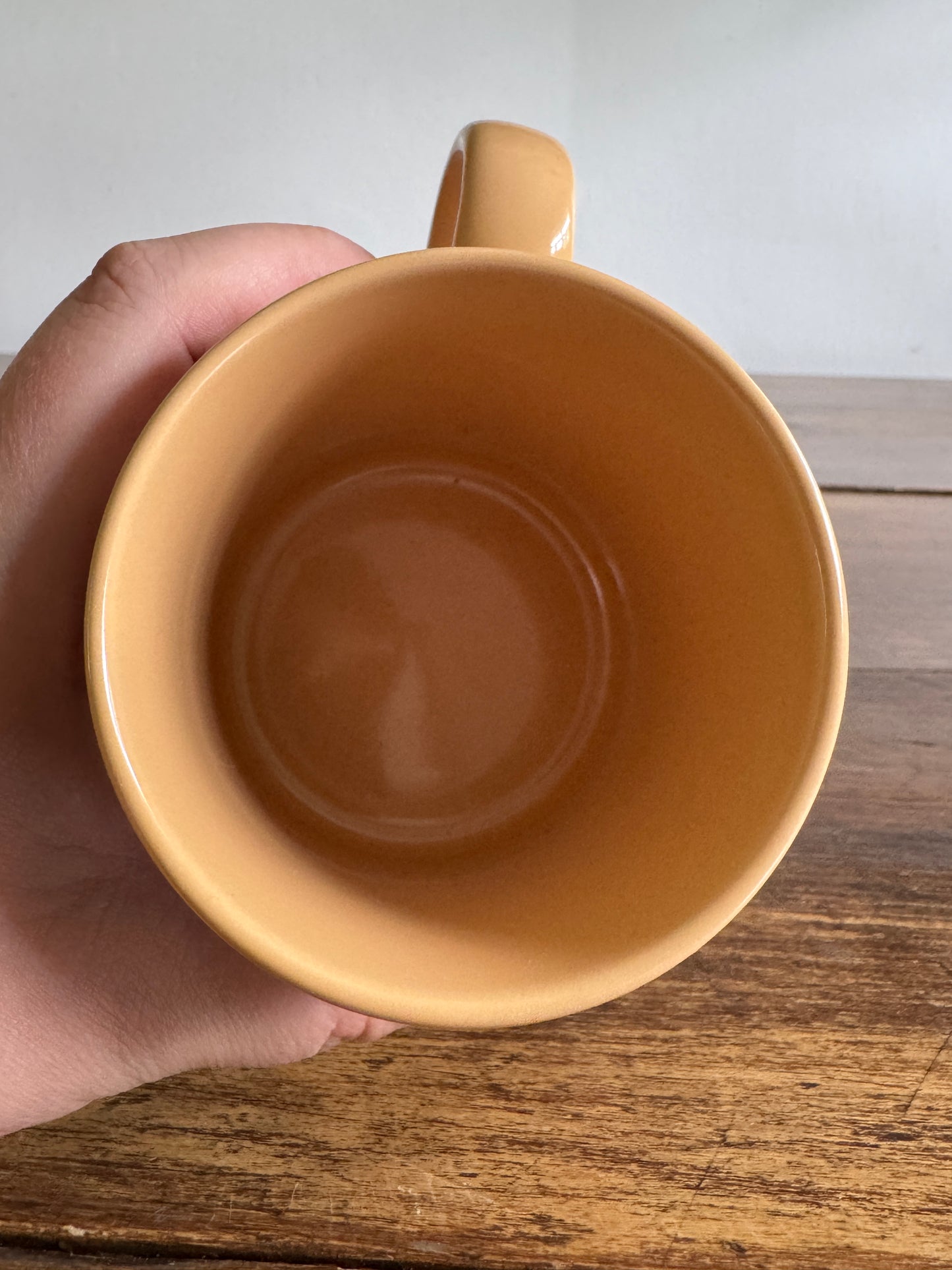 Vintage 80's FTD Ceramic Big Hug Mug - FTD Collectible Prop Mug - Big Hug Bouquet Mug - Made in Thailand