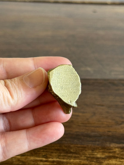 Miniature Brass Fish- Mini Figurine
