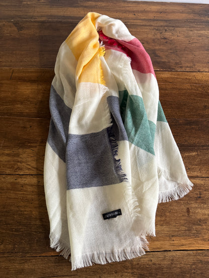 Hudson’s Bay Company Lightweight Coloured Stripe Scarf