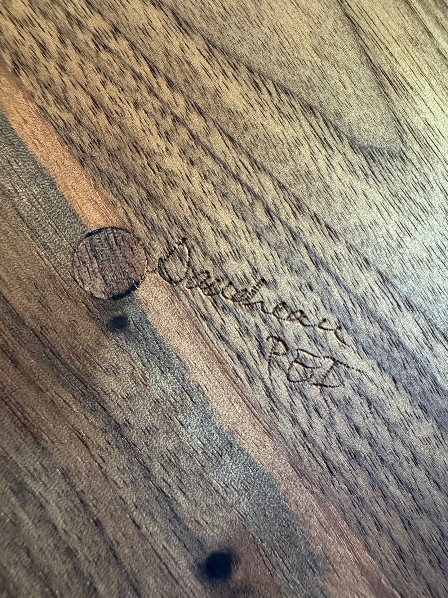 Wood Serving Board with Raised Platform and Edge Guards - Made in Canada