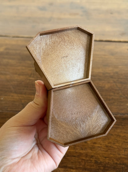 Brown Plastic Stands for Teacup Sets or Mini Collections