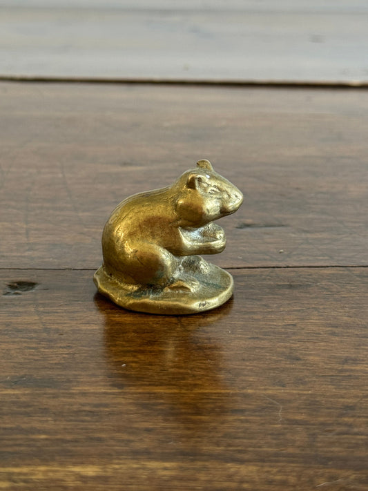 Vintage Miniature Chipmunk Figurine