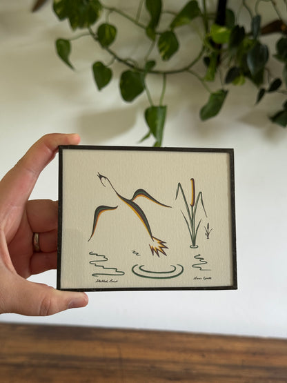 Pair of Doris Cyrette Prints in Glass - Canadian Art Prints