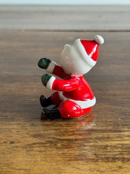 Vintage Holt Howard Santa Candle Hugger - Condition Issues