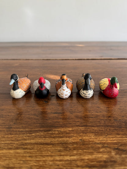 PICK ONE: Single Vintage Miniature/Small Plastic Duck or Goose Figurine