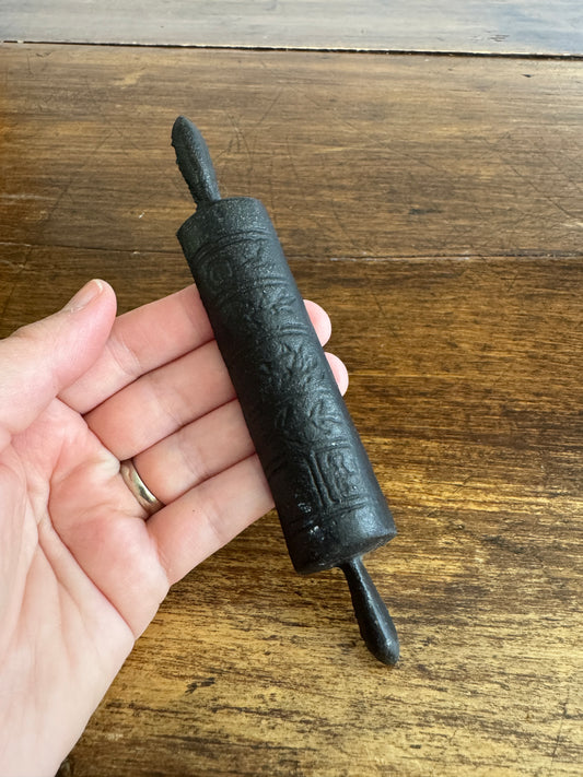 Mini Metal Rolling Pin Wall Hanging