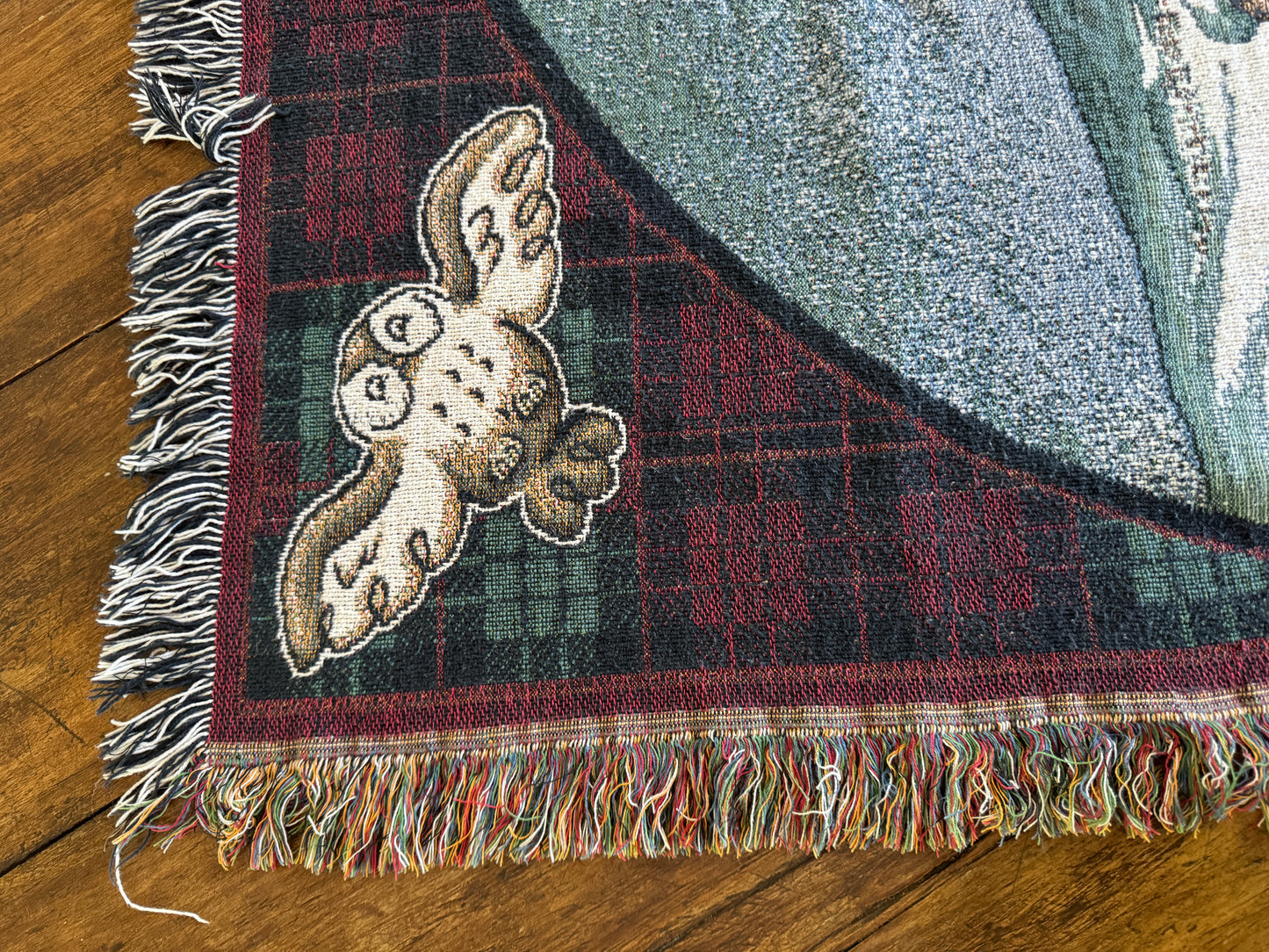Vintage 101 Dalmatians Disney Tapestry Throw Blanket