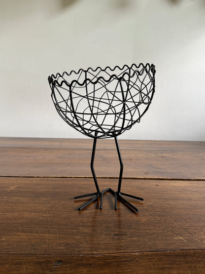Lightweight Metal Wire Mesh Bird Leg Basket