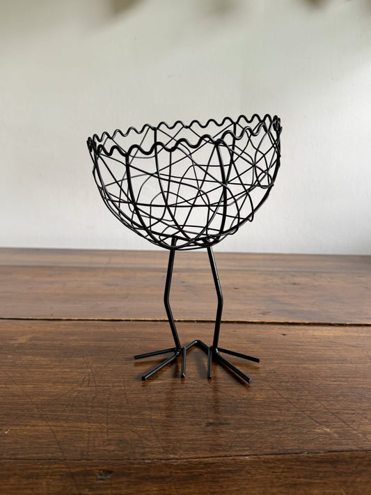 Lightweight Metal Wire Mesh Bird Leg Basket