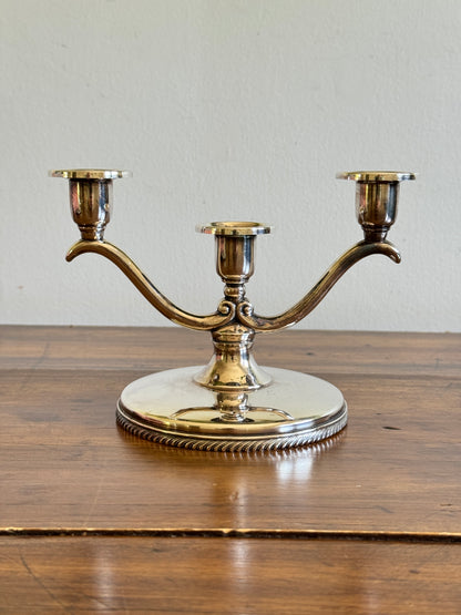 Vintage Silver Plated Candelabra by Wm. A. Rogers - Made in Canada