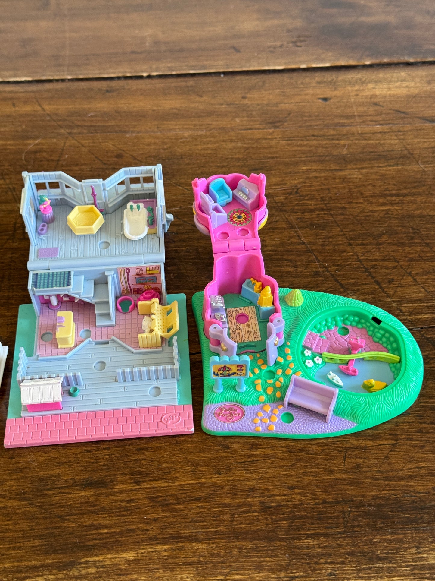 Mixed Lot of Empty Polly Pocket Houses - No Dolls